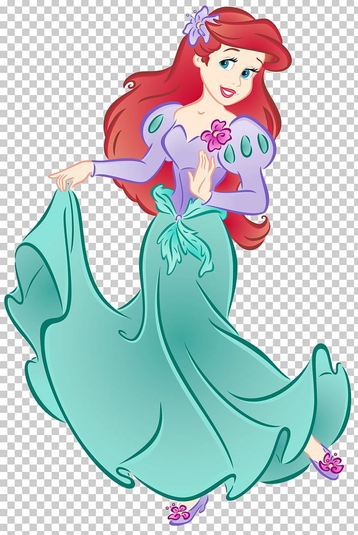 Ariel The Little Mermaid Askepot Aurora Minnie Mouse PNG, Clipart ...