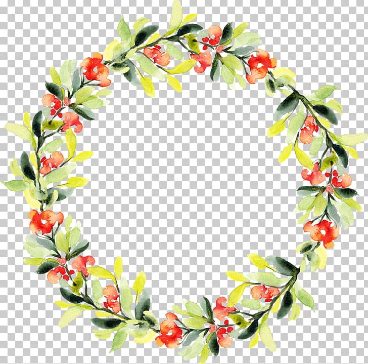 Floral Design Garland Watercolor Painting PNG, Clipart, Christmas Garland, Decor, Download, Encapsulated Postscript, Floristry Free PNG Download