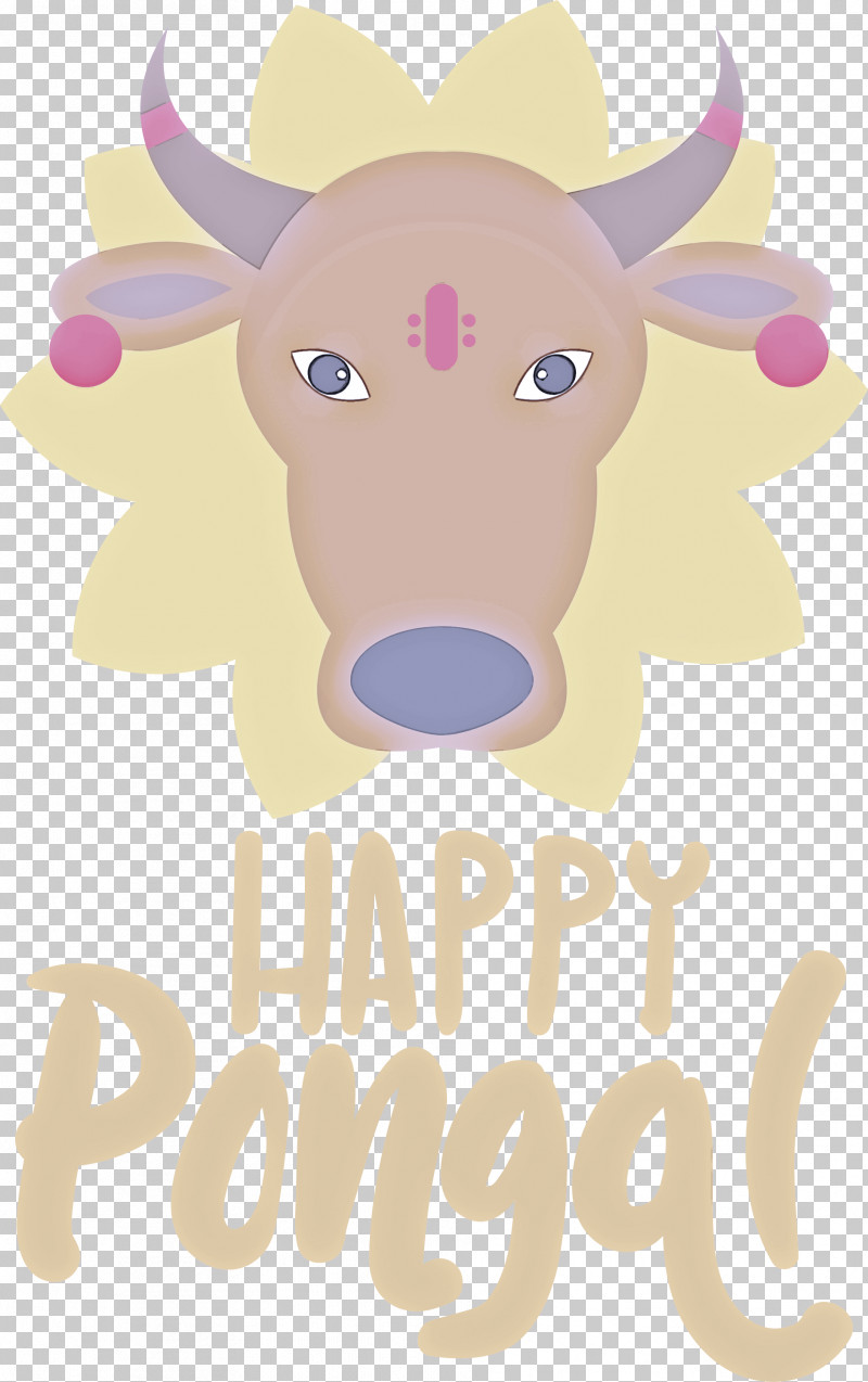 Pongal Happy Pongal Harvest Festival PNG, Clipart, Cartoon, Character, Family, Goat, Happy Pongal Free PNG Download