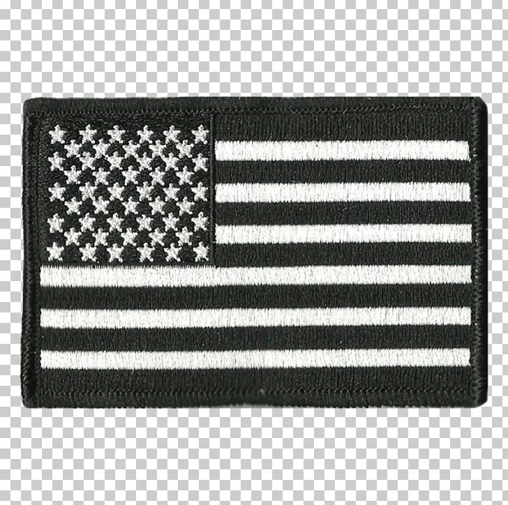 Flag Of The United States Flag Patch Embroidered Patch PNG, Clipart, Black, Black And White, Brand, Embroidered Patch, Embroidery Free PNG Download
