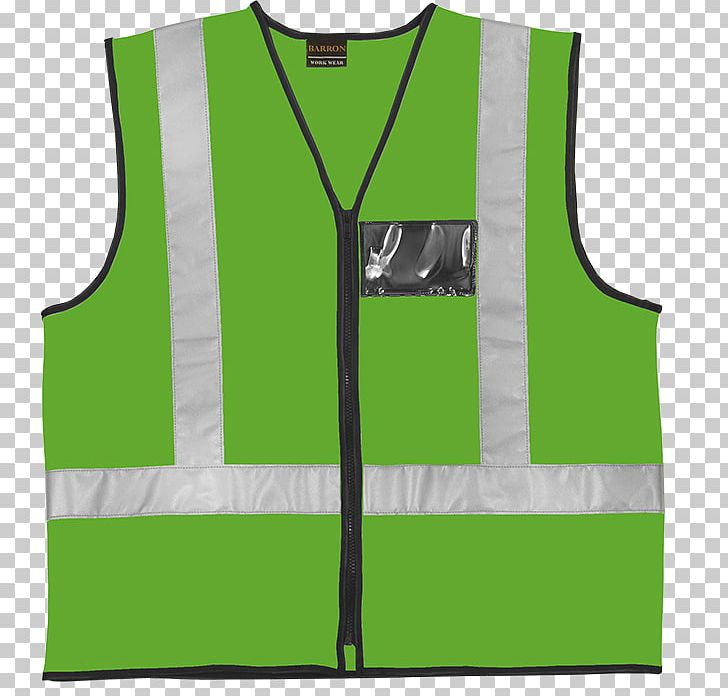 High-visibility Clothing Gilets Jacket Waistcoat PNG, Clipart, Active Tank, Brand, Clothing, Gilets, Green Free PNG Download