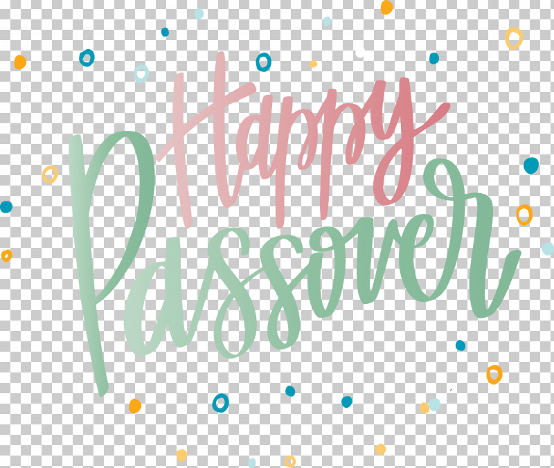 Happy Passover PNG, Clipart, Happy Passover, Line, Logo, Text, Turquoise Free PNG Download