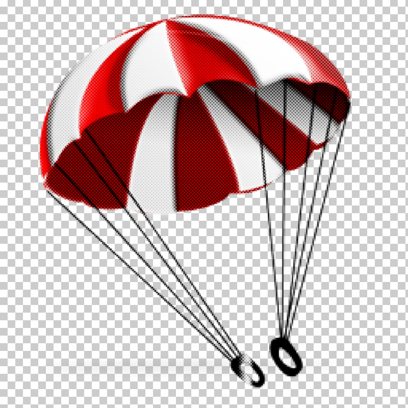 Parachute Parachuting Red Air Sports Paragliding PNG, Clipart, Air ...