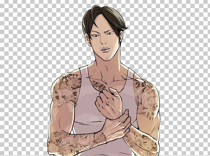 Lookism Webtoon Manhwa Webcomic PNG, Clipart, Abdomen, Anime, Arm, Brown Hair, Chest Free PNG Download