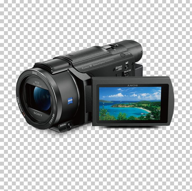 Sony Handycam FDR-AX53 Camcorder 4K Resolution Video Cameras PNG, Clipart, Camcorder, Camera, Camera Lens, Cameras Optics, Carl Zeiss Ag Free PNG Download