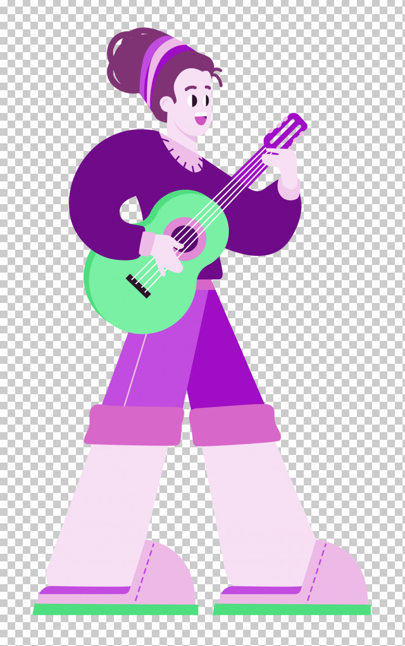 Playing The Guitar Music Guitar PNG, Clipart, Behavior, Cartoon, Character, Clothing, Guitar Free PNG Download