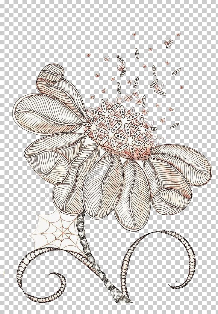 Flower Illustration PNG, Clipart, Body Jewelry, Brooch, Cuteness, Cutout, Download Free PNG Download