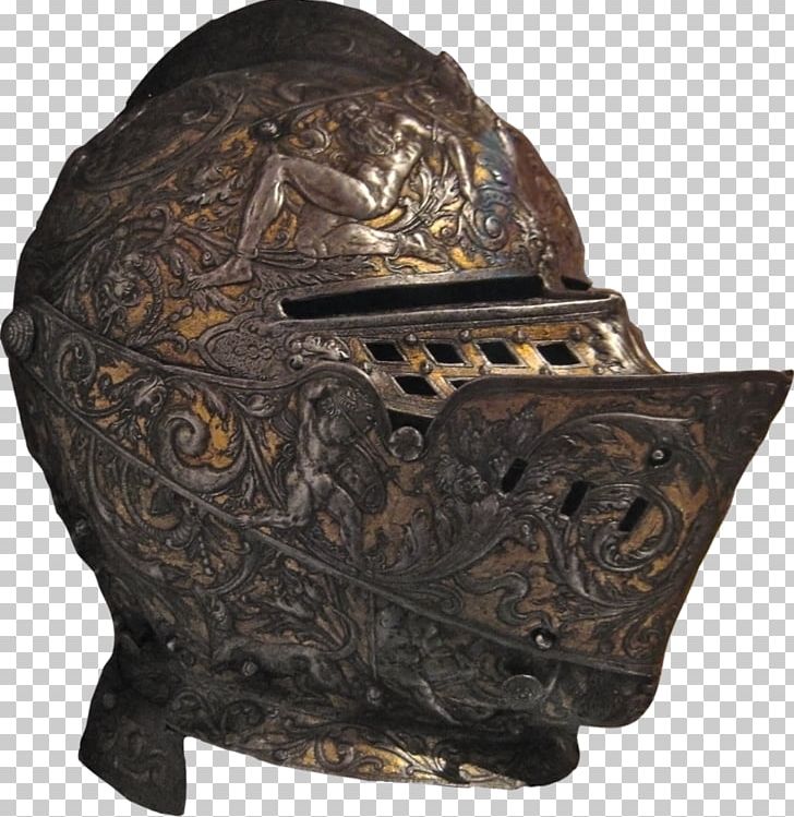 Middle Ages Helmet Armour Knight Great Helm PNG, Clipart, Antique, Armour, Artifact, Body Armor, Bronze Free PNG Download