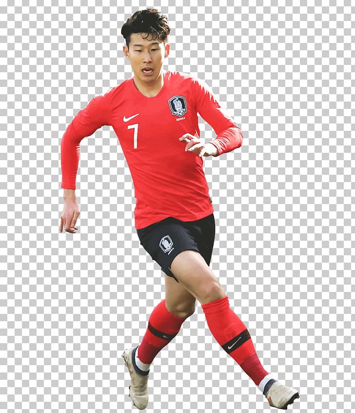 Son Heung-min 2018 World Cup South Korea National Football Team Jersey Football Player PNG, Clipart, Clothing, Football, Football Player, Footwear, Jersey Free PNG Download