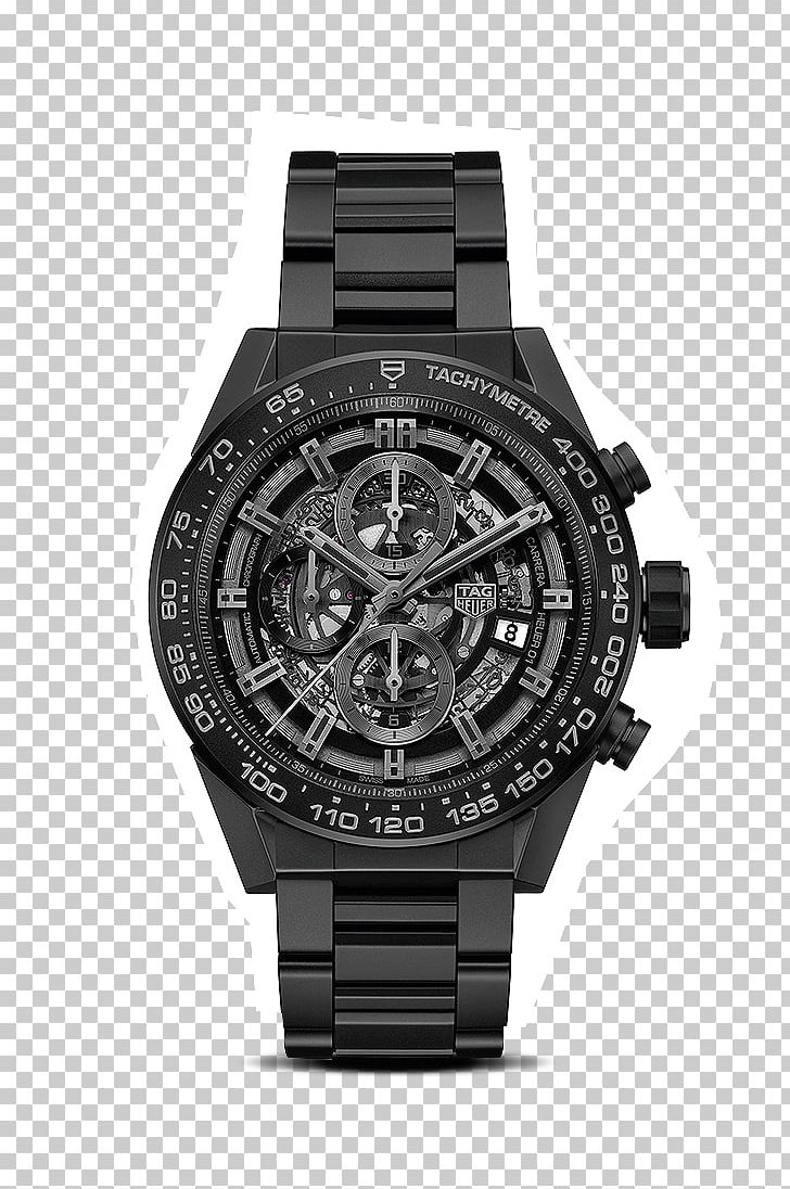 TAG Heuer Carrera Calibre Heuer 01 Chronograph Watch TAG Heuer Carrera Calibre 5 PNG, Clipart, Automatic Watch, Black, Bracelet, Brand, Chronograph Free PNG Download
