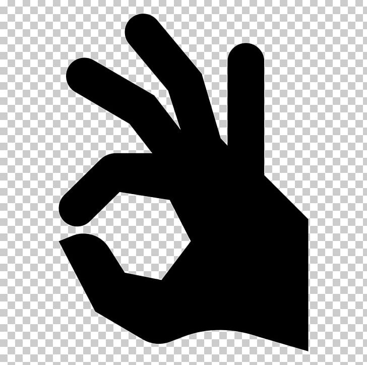 Computer Icons Hand Finger OK PNG, Clipart, Arm, Black And White, Computer Icons, Cursor, Finger Free PNG Download