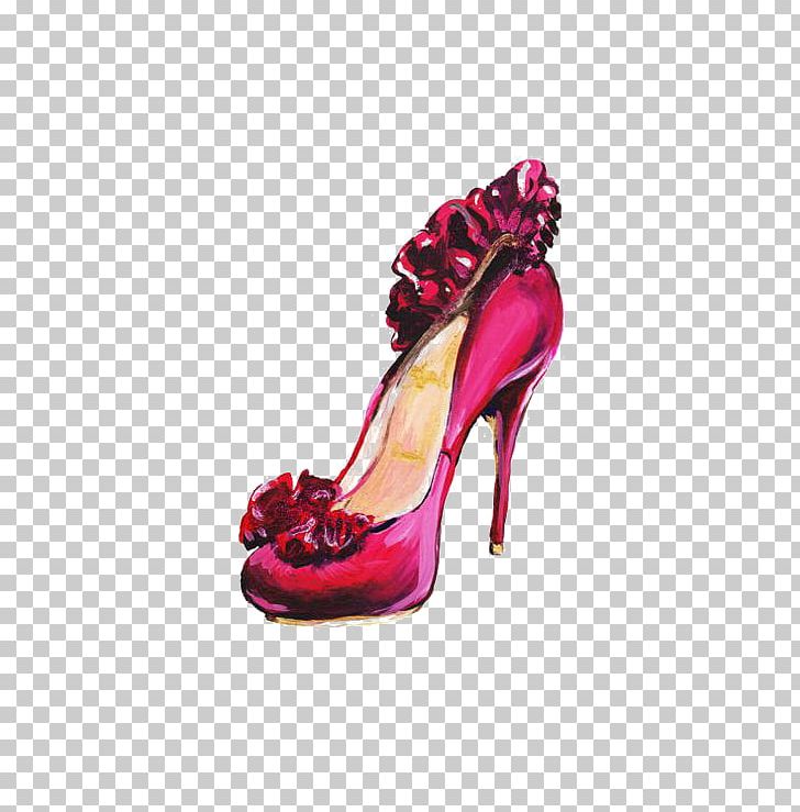 High-heeled Footwear Shoe Fashion Pink Illustration PNG, Clipart, Accessories, Basic Pump, Boot, Cartoon, Court Shoe Free PNG Download