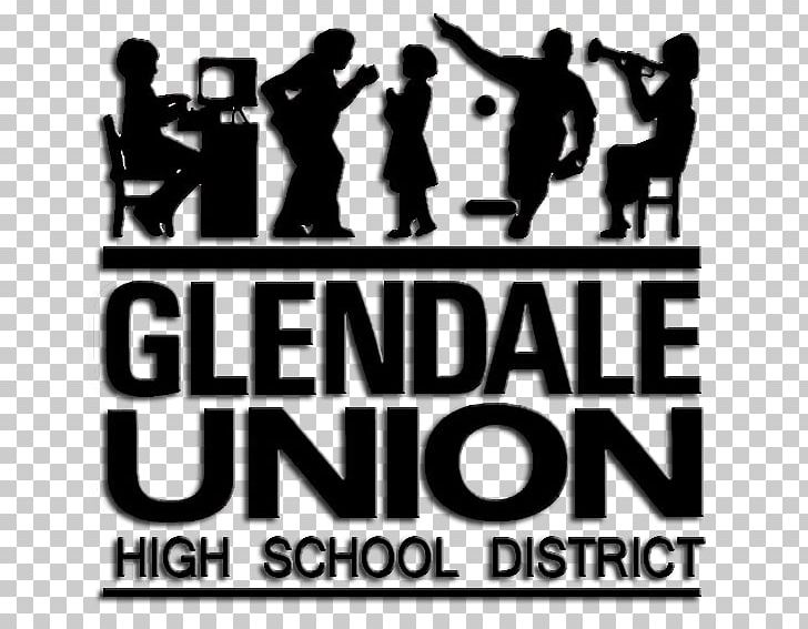 Glendale Union High School District Human Behavior Logo Font PNG, Clipart, Behavior, Black And White, Brand, Coronado Unified School District, Glendale Free PNG Download