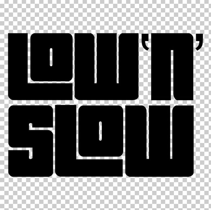 Car Decal Logo Text Low & Slow Smokehouse PNG, Clipart, Area, Auto Racing, Black, Black And White, Brand Free PNG Download