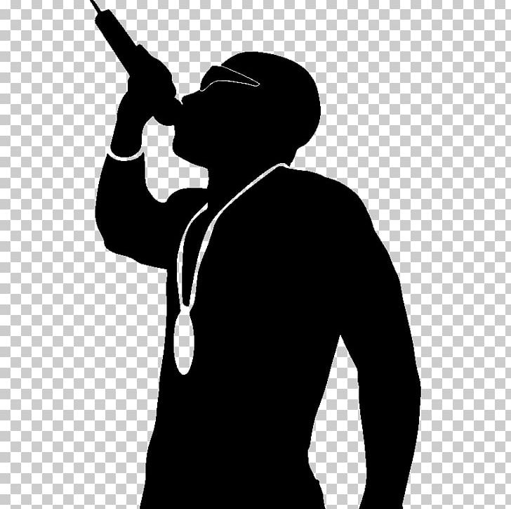 Hip Hop Music Rapper Silhouette Slow Jam PNG, Clipart, Animals, Audio, Audio Equipment, Black, Black And White Free PNG Download