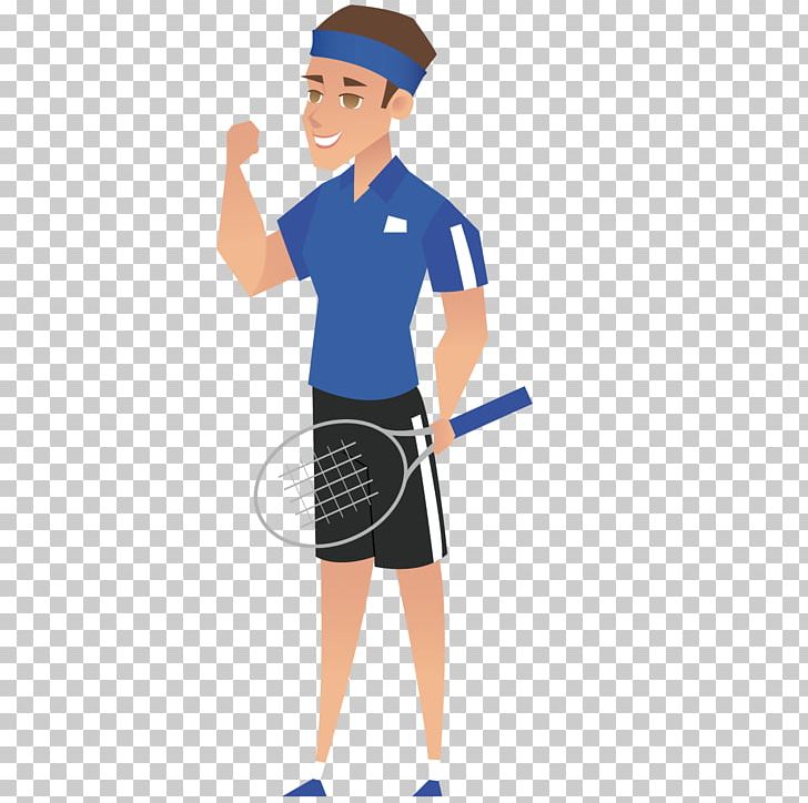 Tennis Badminton T-shirt PNG, Clipart, Arm, Athlete, Business Man, Cartoon, Clothing Free PNG Download