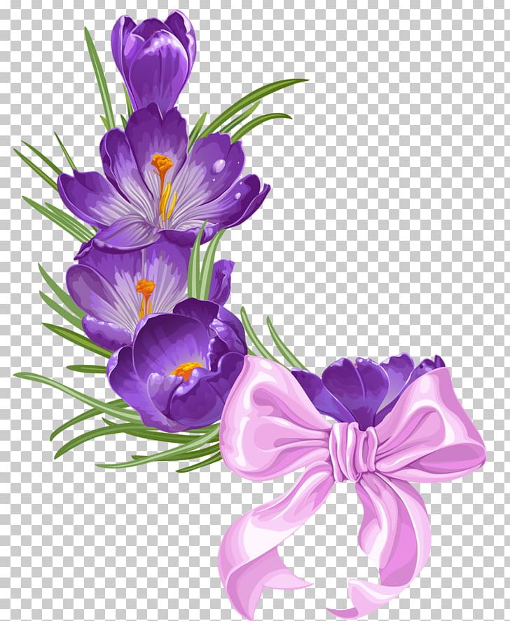 Cut Flowers Floral Design Violet Purple PNG, Clipart, Arabescos, Crocus