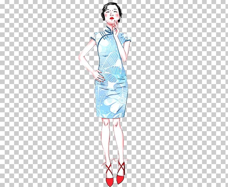 Cheongsam Designer Woman PNG, Clipart, Arm, Blue, Business Woman, China, Fashion Design Free PNG Download