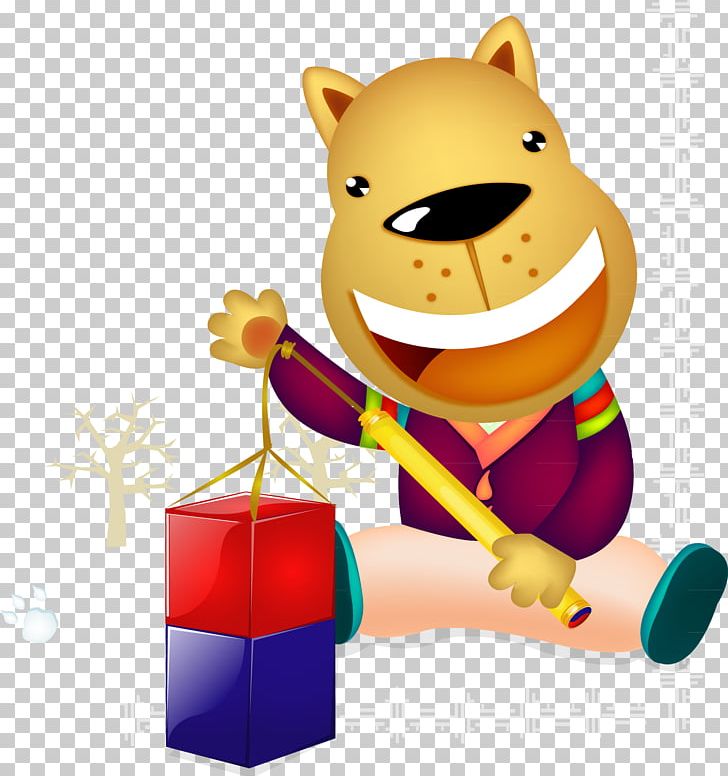 Dog Lantern Cartoon Chinese New Year PNG, Clipart, Animals, Animation, Art, Cartoon, Child Free PNG Download