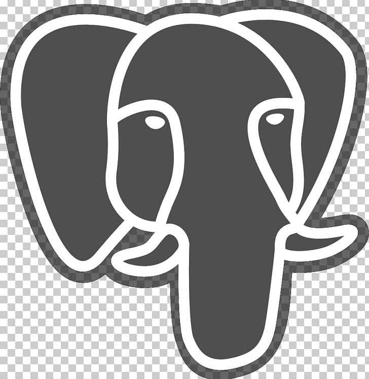 PostgreSQL Oracle Database Computer Software OLE DB PNG, Clipart, Black And White, Computer Software, Database, Database Management System, Elephant Free PNG Download
