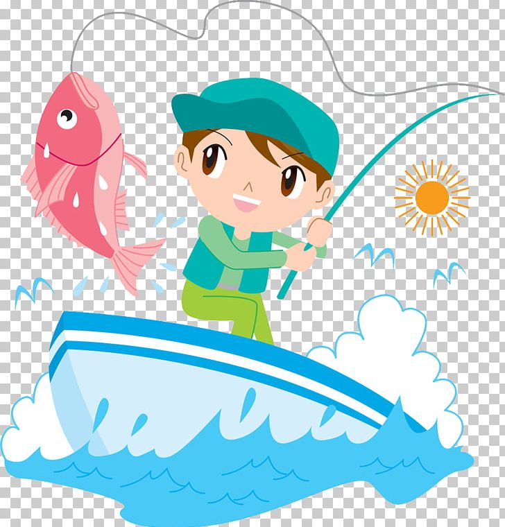 Angling Cartoon Fishing Rod PNG, Clipart, Area, Art, Artwork, Balloon Cartoon, Boy Free PNG Download