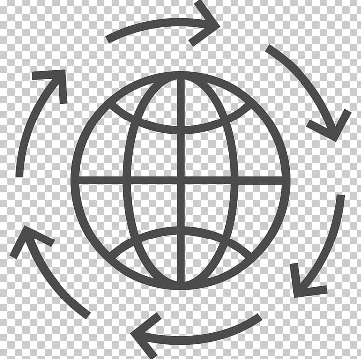 Globe World Computer Icons PNG, Clipart, Angle, Black And White, Brand, Circle, Computer Icons Free PNG Download