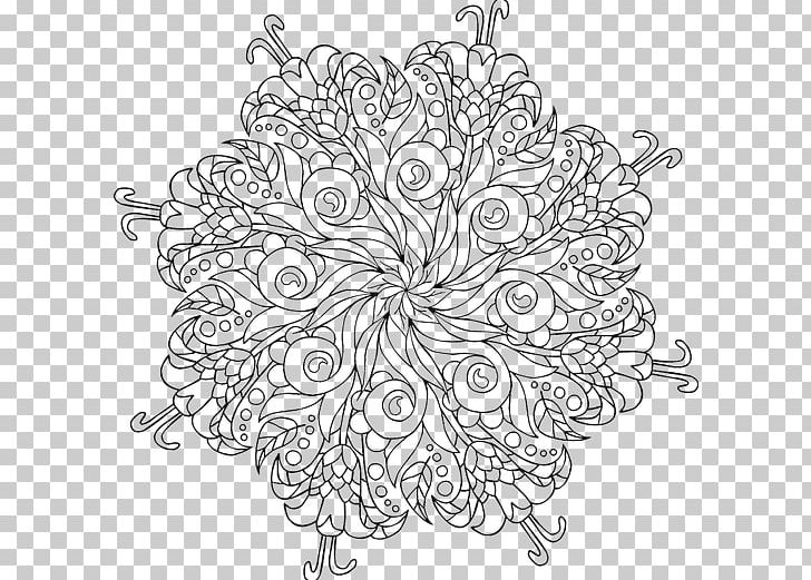 Mandala Coloring Book Buddhism Bodhi Tree Child PNG, Clipart, Adult, Area, Bla, Black, Bodhi Free PNG Download