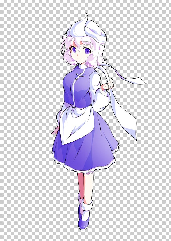 Cirno The Embodiment Of Scarlet Devil Painter Art PNG, Clipart, Apron, Art, Cirno, Clothing, Costume Free PNG Download