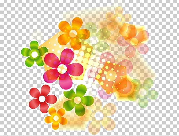 Flower Color Floral Design Petal PNG, Clipart, Art, Cartoon, Cartoon Decorations Image, Cre, Decorative Free PNG Download