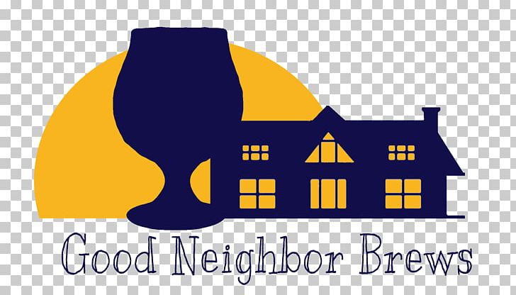 Good Neighbor Brews Logo Brewery Brand Yellow PNG, Clipart, Area, Beer, Brand, Brew, Brewery Free PNG Download