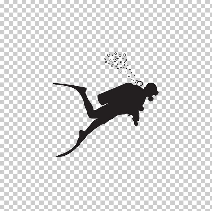 Scuba Diving Underwater Diving Wall Decal Sticker Scuba Set PNG, Clipart, Black, Black And White, Carnivoran, Cat, Cat Like Mammal Free PNG Download