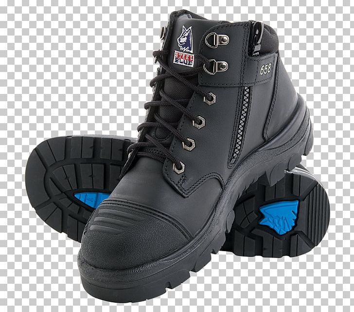 Steel-toe Boot Zipper Steel Blue PNG, Clipart, Accessories, Ankle, Athletic Shoe, Black, Blue Free PNG Download