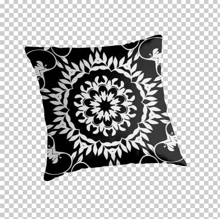 Throw Pillows Cushion White Black M PNG, Clipart, Black, Black And White, Black M, Black Pillow, Cushion Free PNG Download