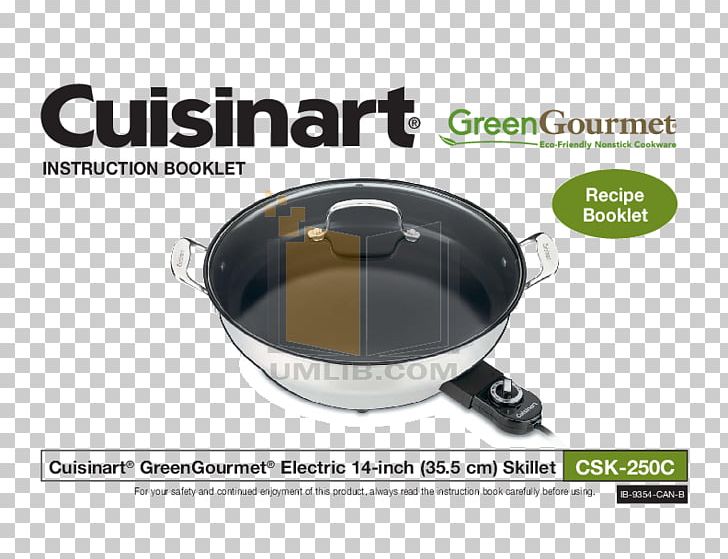 Product Manuals Cuisinart Pure Indulgence ICE-30 Frying Pan Cuisinart ICE-100 PNG, Clipart, Brand, Cookware Accessory, Cookware And Bakeware, Cuisinart, Cuisinart Pure Indulgence Ice30 Free PNG Download