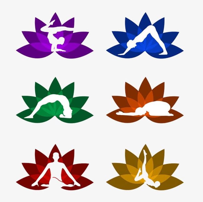 Yoga Logo Design [ PNG, Clipart, Cartoon, Design Clipart, Flower, Image Clipart, Logo Free PNG Download