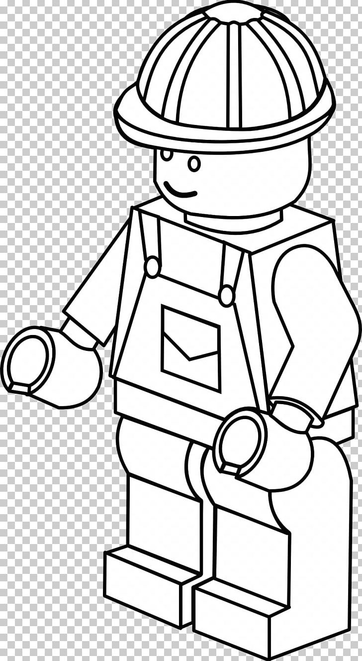Colouring Pages Coloring Book Lego Minifigure Firefighter PNG, Clipart, Angle, Area, Black And White, Coloring Book, Coloring Page Free PNG Download