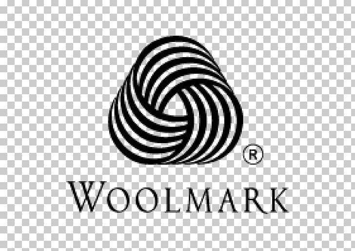 Woolmark Merino Clothing Logo PNG, Clipart, Area, Black, Black And White, Brand, Circle Free PNG Download