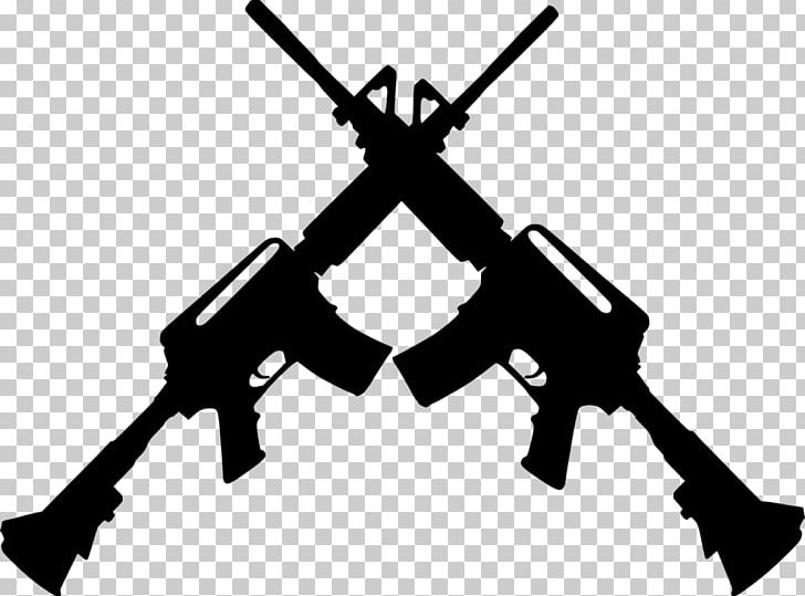 AR-15 Style Rifle Assault Rifle Firearm PNG, Clipart, Angle, Ar15 Style Rifle, Assault Rifle, Black, Black And White Free PNG Download