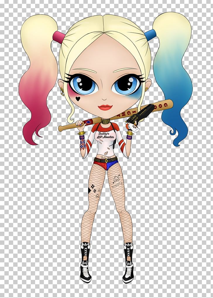 how to draw chibi harley quinn