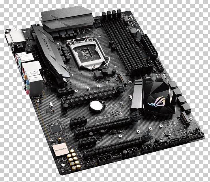 Intel LGA 1151 Motherboard DDR4 SDRAM Republic Of Gamers PNG, Clipart, Atx, Chipset, Computer, Computer Accessory, Computer Component Free PNG Download