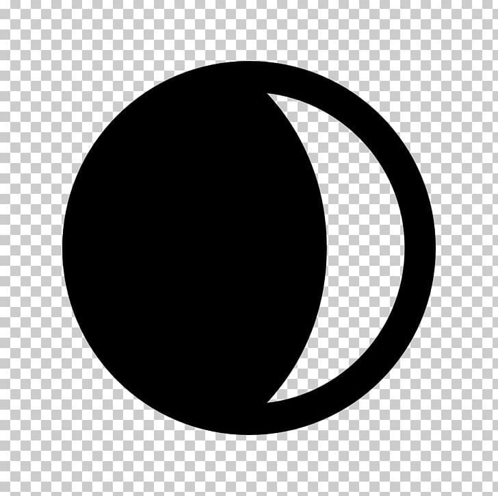 Lunar Phase Crescent Moon Symbol PNG, Clipart, Arc, Black, Black And White, Circle, Computer Icons Free PNG Download