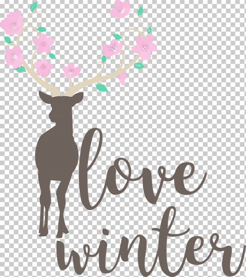 Reindeer PNG, Clipart, Branching, Deer, Flower, Happiness, Logo Free PNG Download