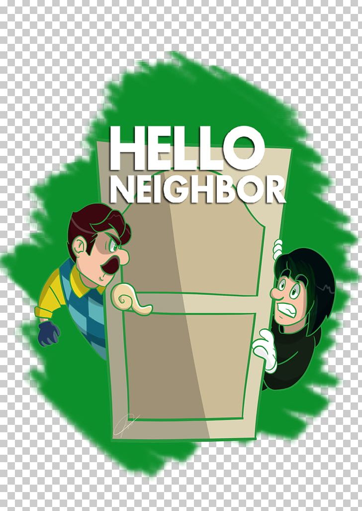 Hello Neighbor Get Out Getout Games Pac-Man PNG, Clipart, Art, Brand, Cartoon, Communication, Dagames Free PNG Download