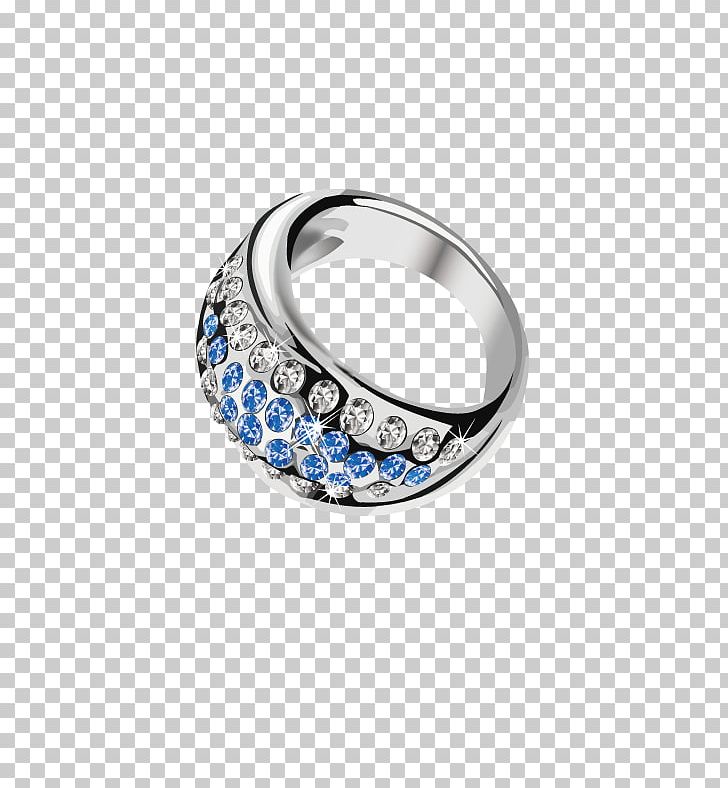 Earring Jewellery Silver PNG, Clipart, Blue, Blue Abstract, Blue Background, Blue Flower, Body Jewelry Free PNG Download