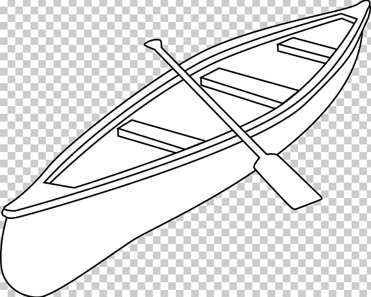 Canoe Camping Drawing Kayak PNG, Clipart, Angle, Area, Artwork, Automotive Design, Black And White Free PNG Download