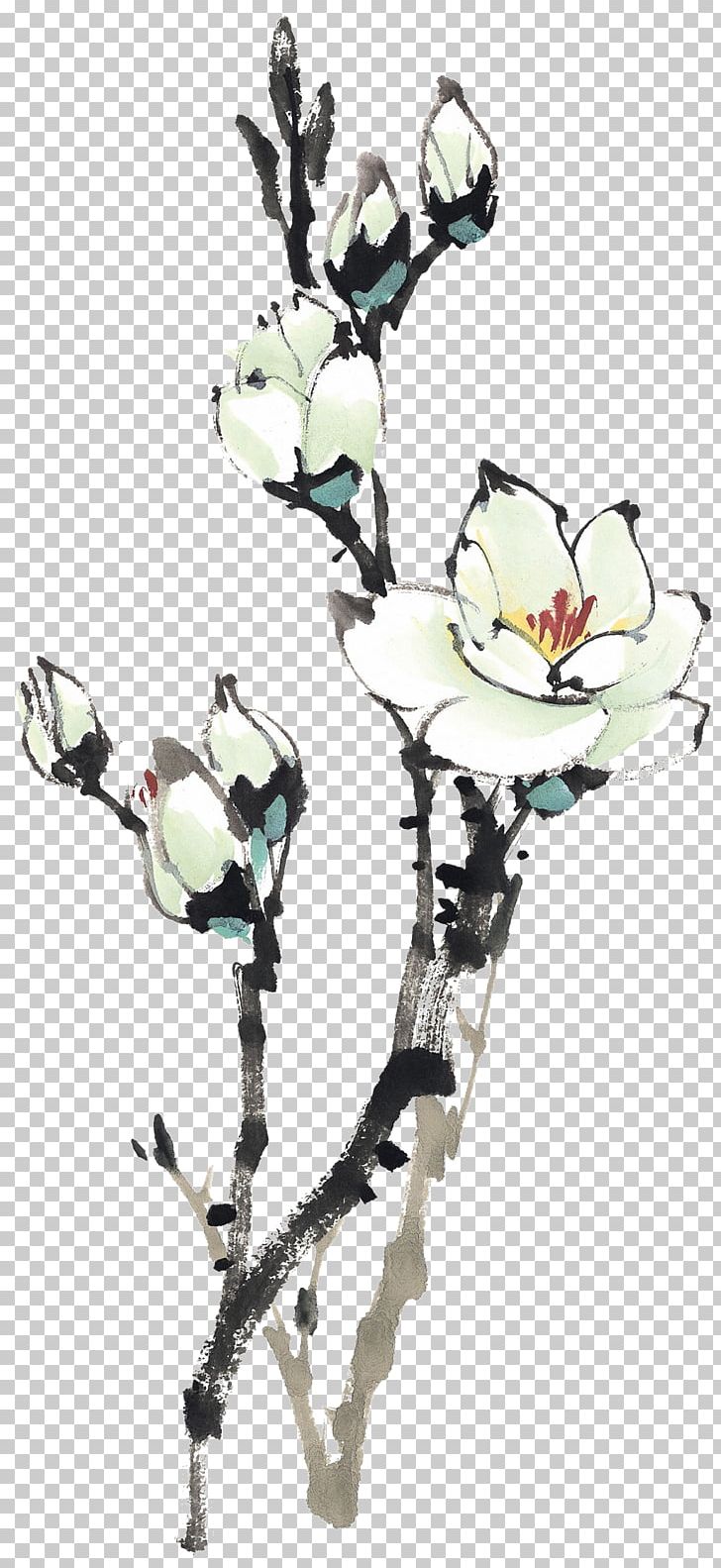 Ink Wash Painting Chinese Painting Plum Blossom PNG, Clipart, Art, Bamboo, Black White, Blossom, Body Jewelry Free PNG Download