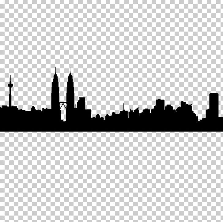 Kuala Lumpur Skyline Silhouette Tokyo PNG, Clipart, Animals, Art, Black And White, City, Kuala Lumpur Free PNG Download