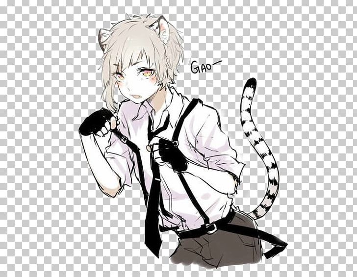 Bungo Stray Dogs Art Anime Male PNG, Clipart, Animals, Anime, Art, Artwork, Atsushi Free PNG Download