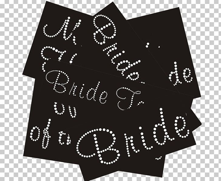 T-shirt Iron-on Imitation Gemstones & Rhinestones Bridesmaid PNG, Clipart, Area, Bachelorette Party, Bachelorette Ring, Black And White, Brand Free PNG Download