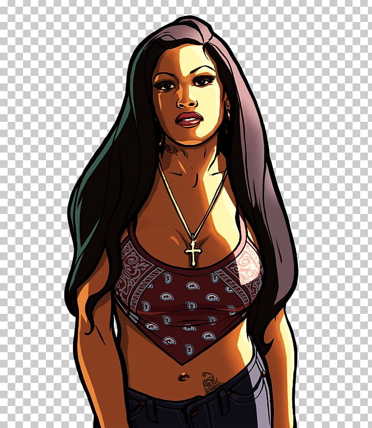 Grand Theft Auto: San Andreas Grand Theft Auto V Grand Theft Auto III Grand Theft Auto IV Grand Theft Auto: Liberty City Stories PNG, Clipart, Black Hair, Brown Hair, Cartoon, Fictional Character, Forehead Free PNG Download